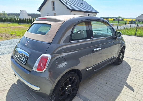 Fiat 500 cena 26900 przebieg: 80390, rok produkcji 2015 z Bardo małe 497